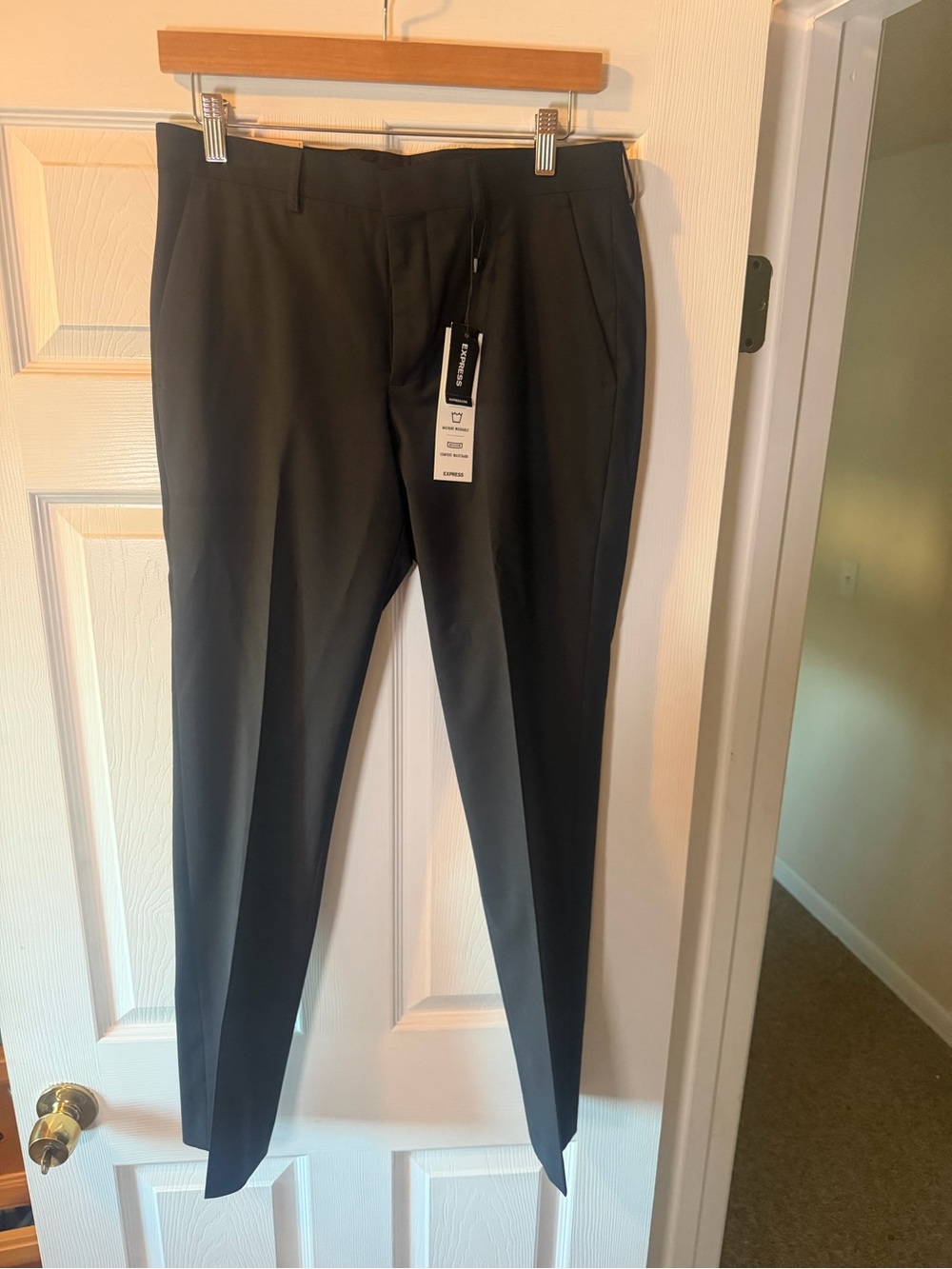 Express Men's Black Dress Pants